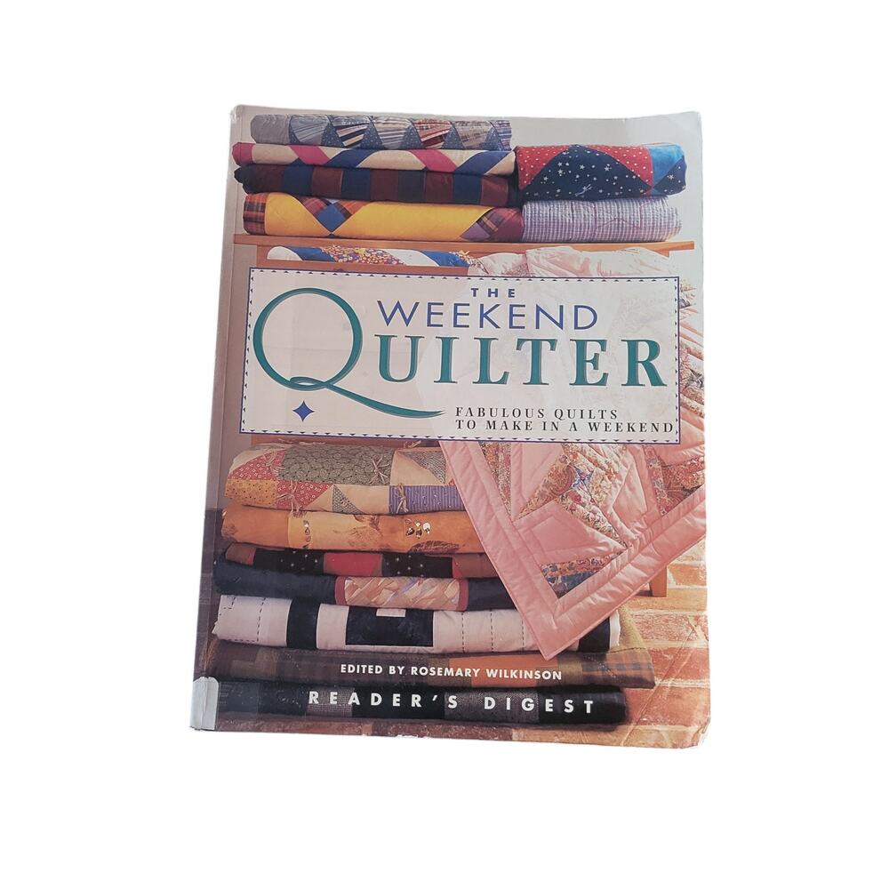 Weekend Quilter Vintage Book Readers Digest‎ Cottagecore Craftcore